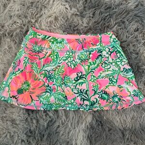 NWOT Lilly Pulitzer Girl's Mini Aila Skort UPF 50+